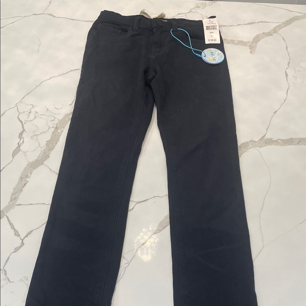 Black DL1961 Slim Fit Pants